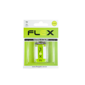 BATERIA 9V ALCALINA FLEX FX-9K1