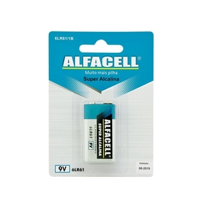 BATERIA 9V ALFACELL
