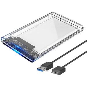 CASE P/ HD TRANSPARENTE USB 3.0 ECASE-300