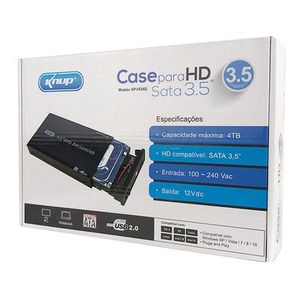 CASE PARA HD 3.5 USB 2.0 - KP-HD002