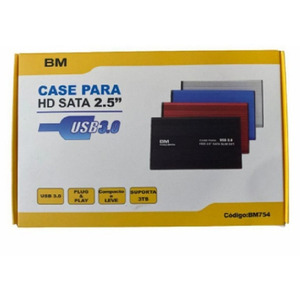 CASE PARA HD SATA 2,5 USB 3.0 BM754