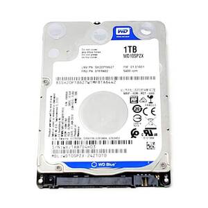 HD INTERNO 2.5 1TB WESTERN DIGITAL BLUE