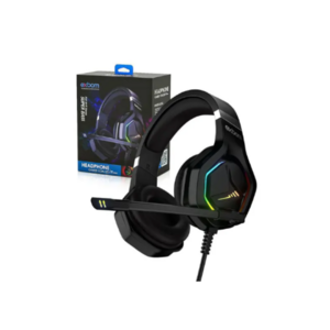HEADPHONE GAMER COM ILUMINAÇÃO EM LED COM MICROFONE EXBOM HF-G860