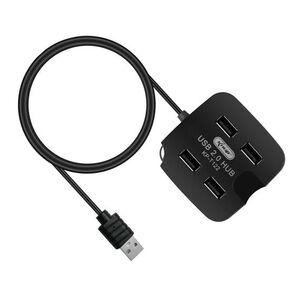 HUB USB 2.0 COM 4 ENTRADAS - KNUP KP-T122