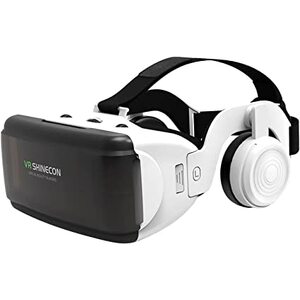 ÓCULOS DE REALIDADE VIRTUAL C/FONE DE OUVIDO P/CELULAR VR SHINECON