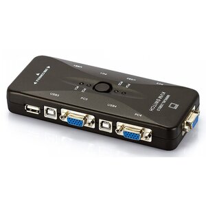 SWITCH VGA 4 PORTAS USB 2.0 KVM