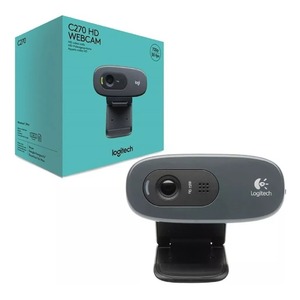 WEBCAM LOGITECH C270 HD 720P - PRETA